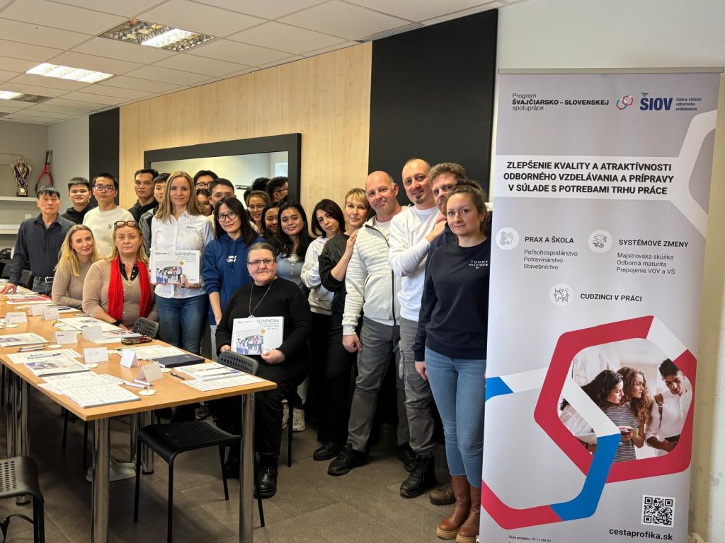 Odborná slovenčina pre pracovný trh: ŠIOV štartuje unikátny pilot
