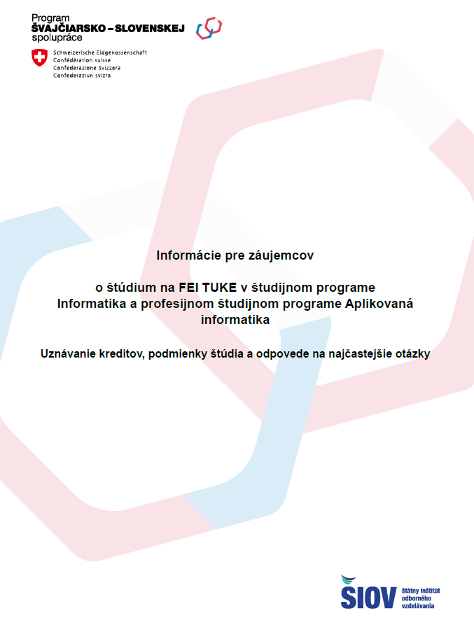 titulka_Info o štúdiu na FEI TUKE